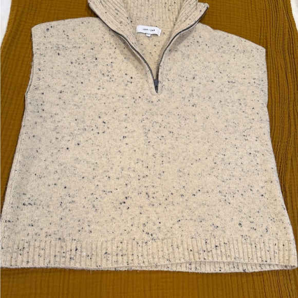 Anthropologie John+Jenn Speckled Sweater Vest - Picture 8 of 9